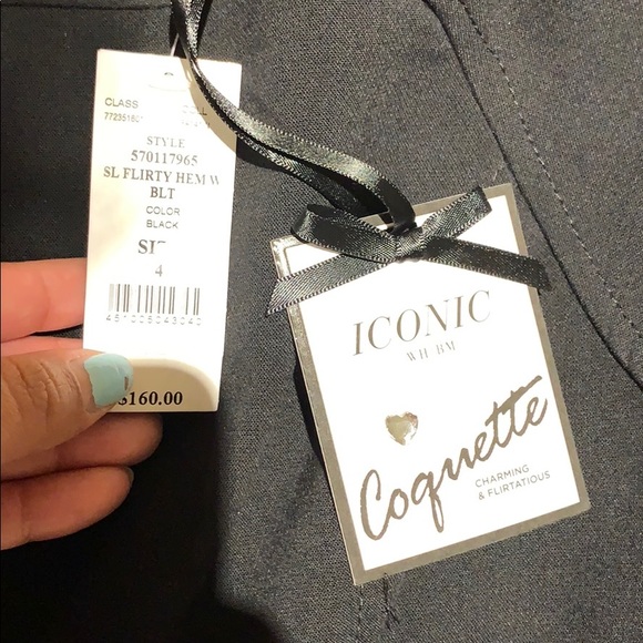 White House Black Market Black Dress - Picture 3 of 3